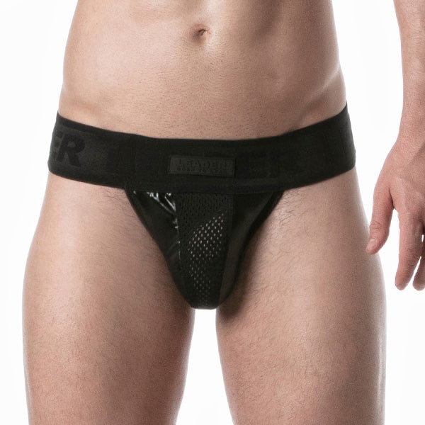 Brut Jockstrap Schwarz-0