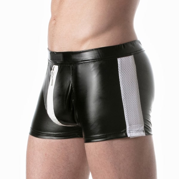 Brut Shorts mit Reißverschluss, Weiß-0