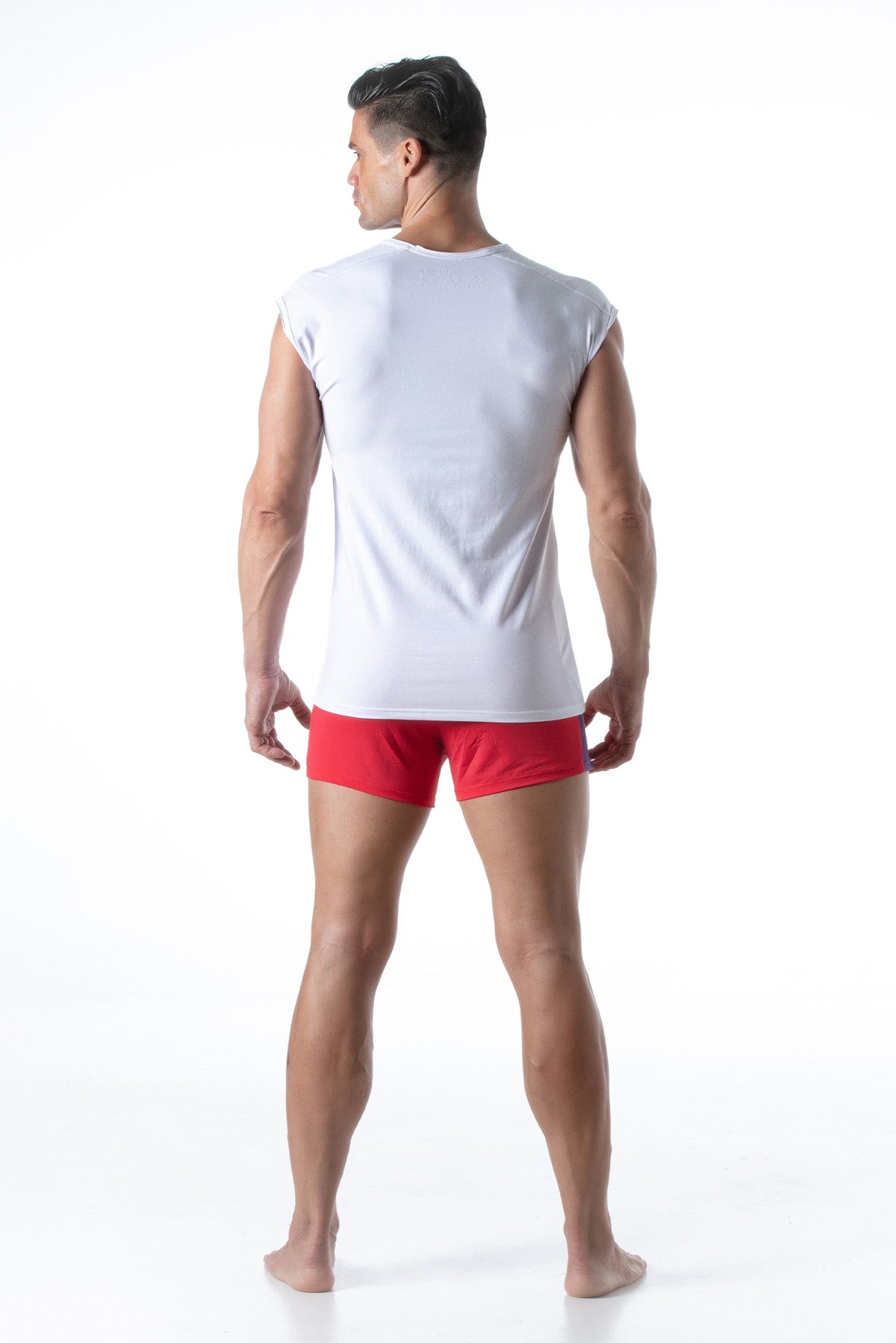 Hero LDR T-Shirt Weiß Lila-4