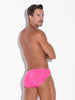 CODE 22 Altea 25063 men's pink swim shorts showcasing slim fit design and high-quality fabric. CODE 22 ALTEA 25063, Herren Badehose Code 22 Kleidung & Accessoires:Herren:Herrenmode:Bademode nudosz.myshopify.com