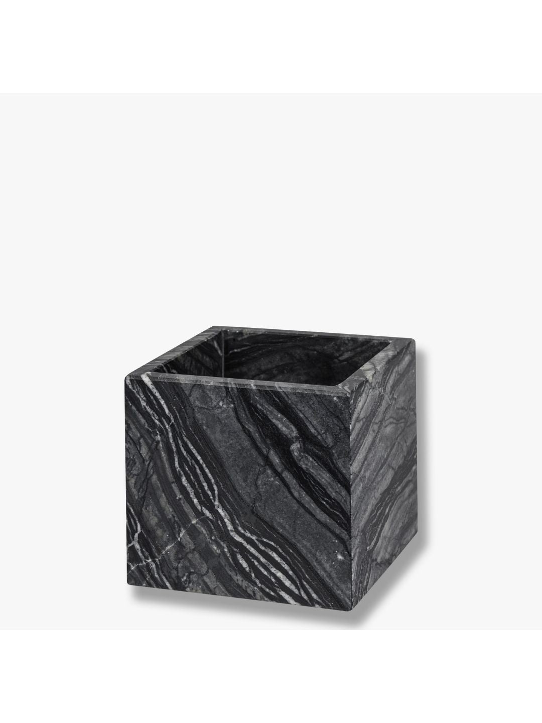 Aufbewahrungsbox MARBLE schwarz/grau