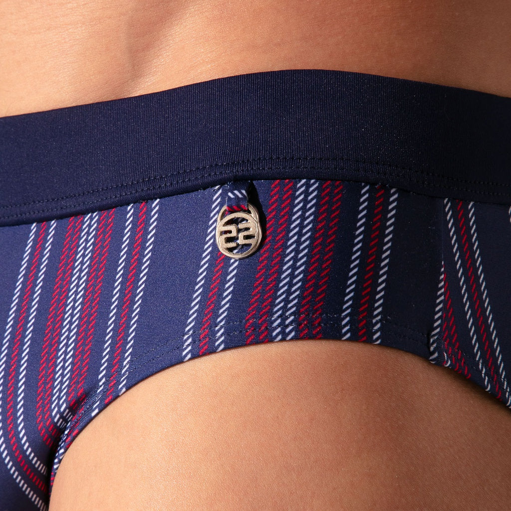 CODE 22  PARIS BRIEF 26051, Badehose mit Push-Up Einlage