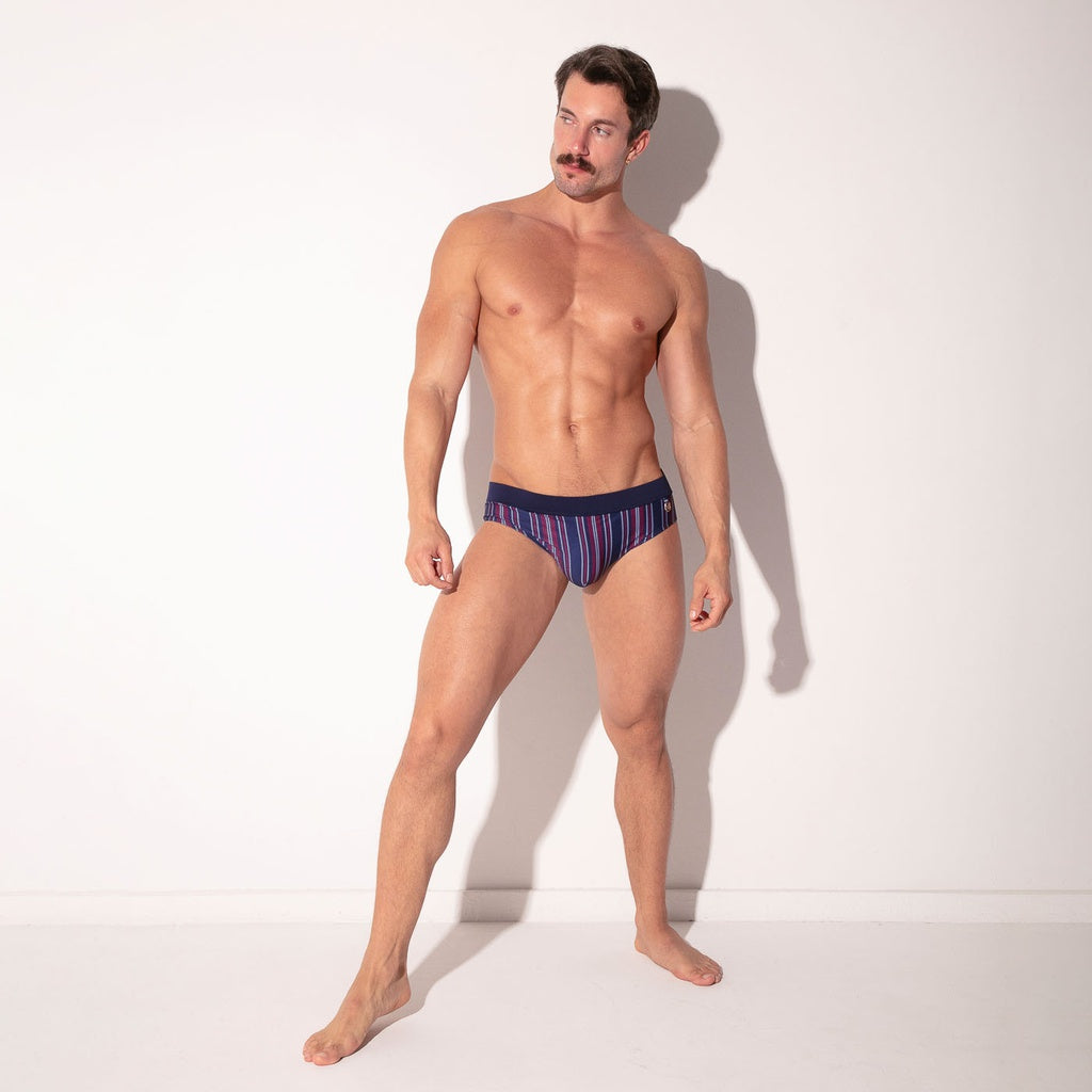 CODE 22  PARIS BRIEF 26051, Badehose mit Push-Up Einlage