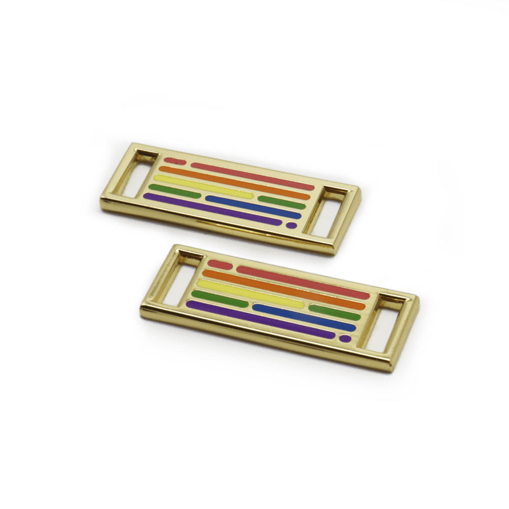 2x Diversity Schnürsenkel Badge - Gay - Shop.berlin - Shop Deutschland Noodosz