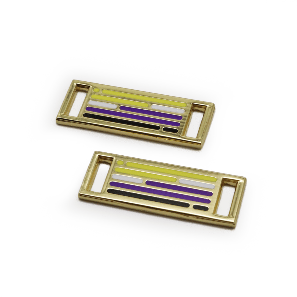 2x Diversity Schnürsenkel Badge - Gay - Shop.berlin - Shop Deutschland Noodosz