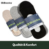 Medium Cut Ballerina Socken für Damen und Herren 6X Paar