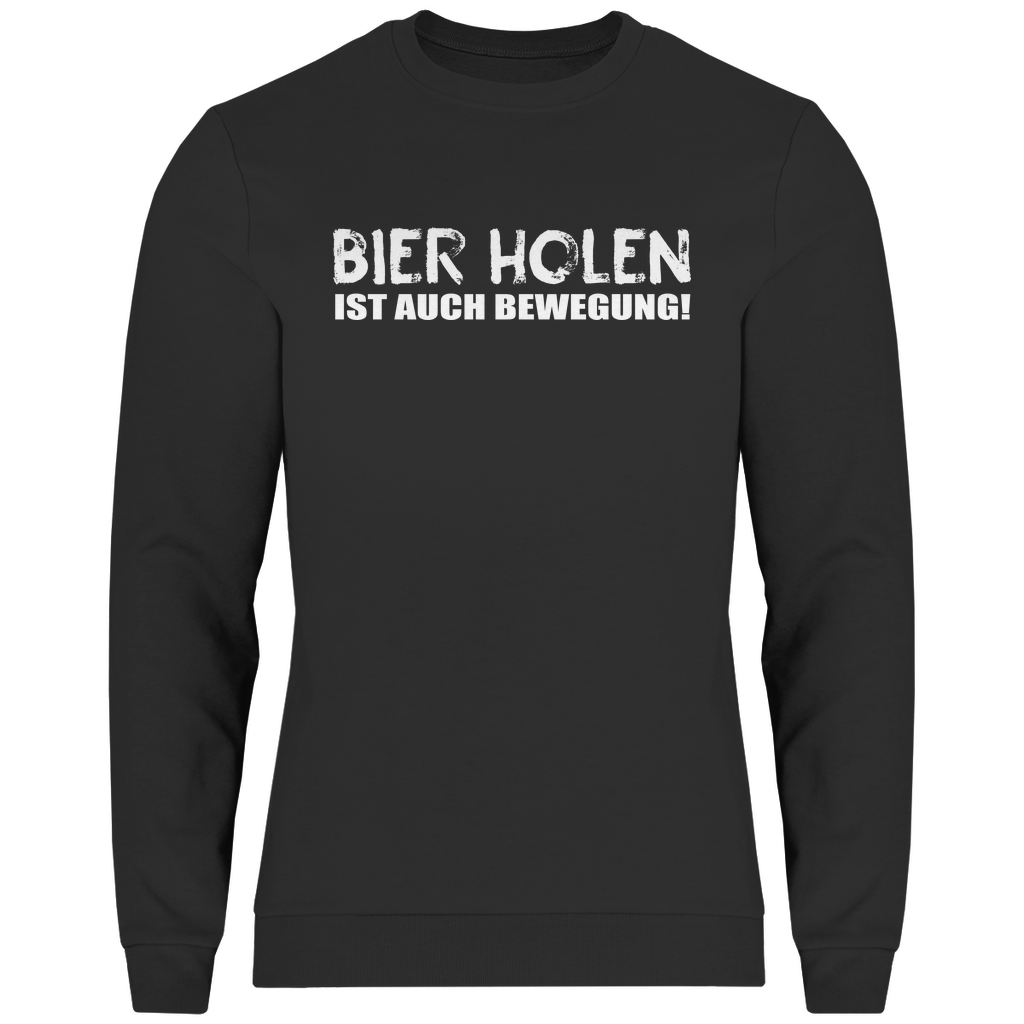 Herren Sweatshirt Bier holen