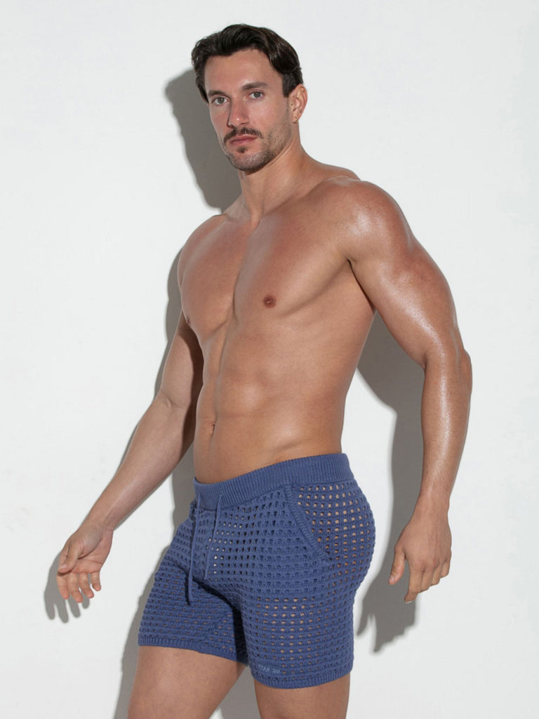 CODE 22 CROCKET KNIT Bermuda 7009, Strickhose Code 22 Kleidung & Accessoires:Spezielle Anlässe:Erotik:Herrenunterwäsche nudosz.myshopify.com