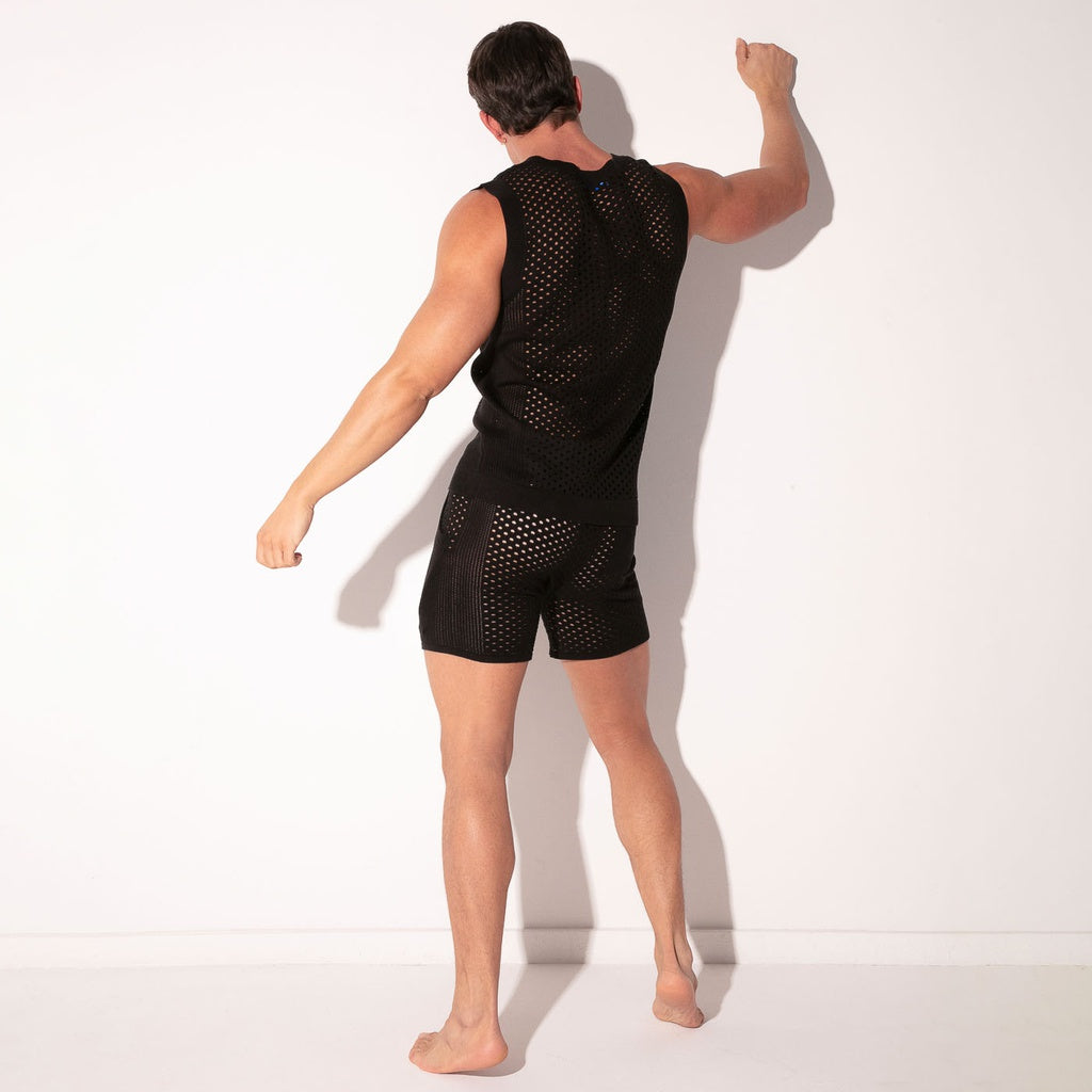 CODE 22 KNITTED TANKTOP, sleeveless knitted shirt - 7002 