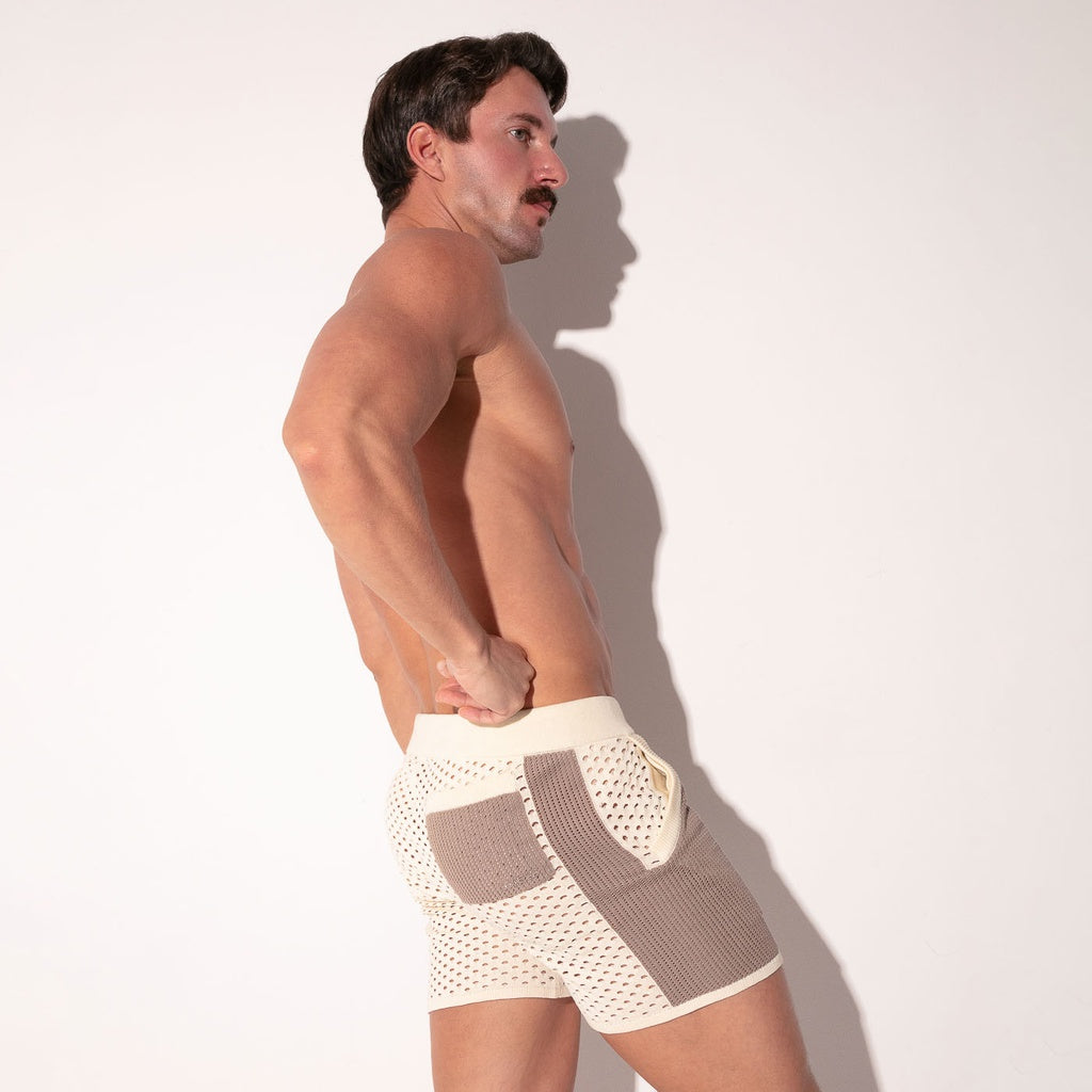 CODE 22 KNITTED SHORT Short 7004, short knitted pants 