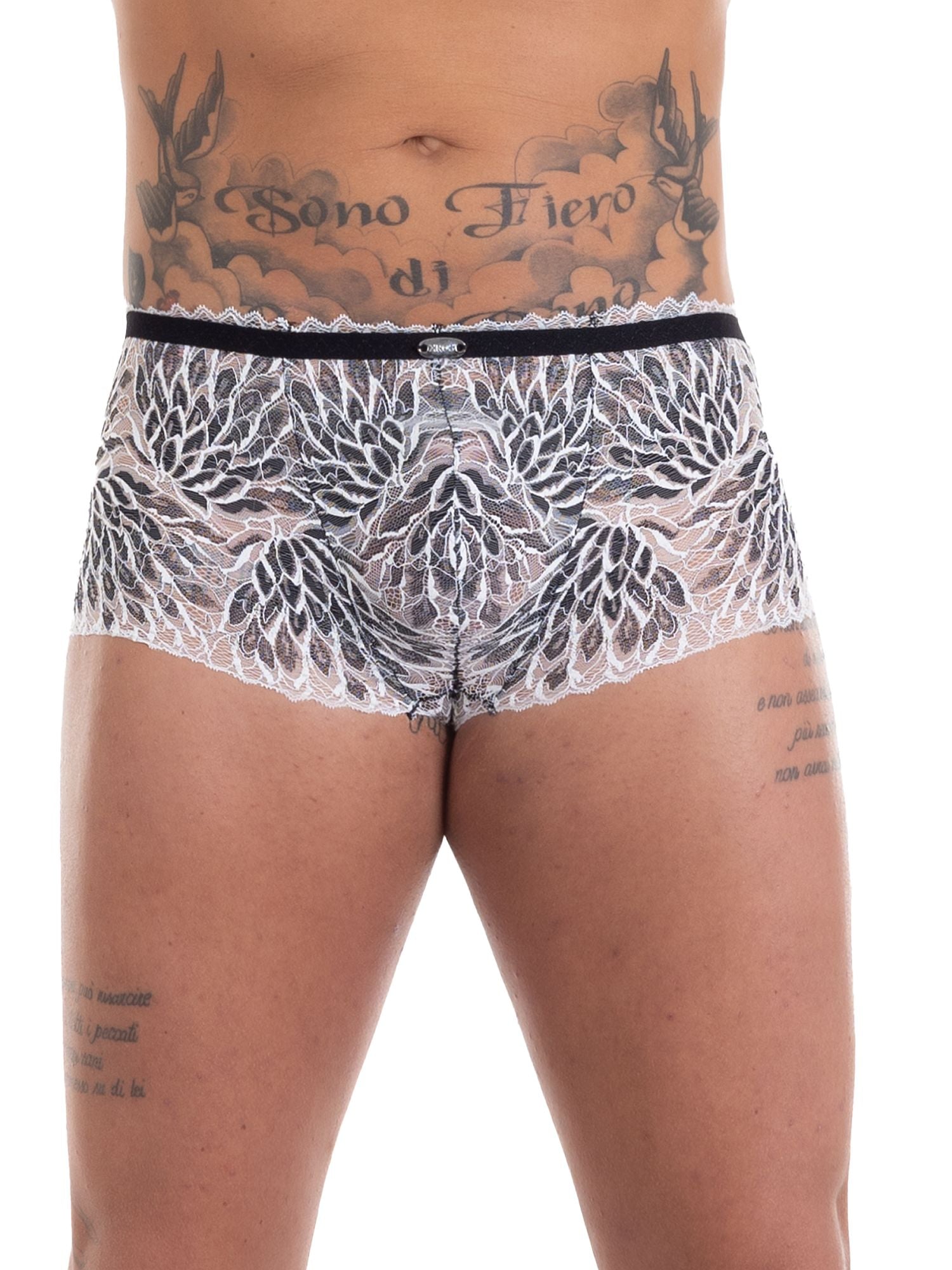 EROS VENEZIANI 7556 Boxer aus filigraner Spitze