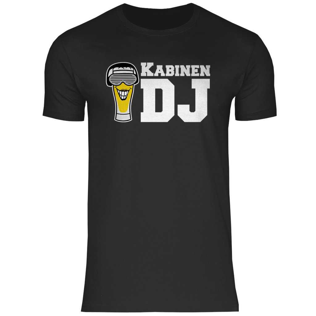 Herren T-Shirt Kabinen DJ