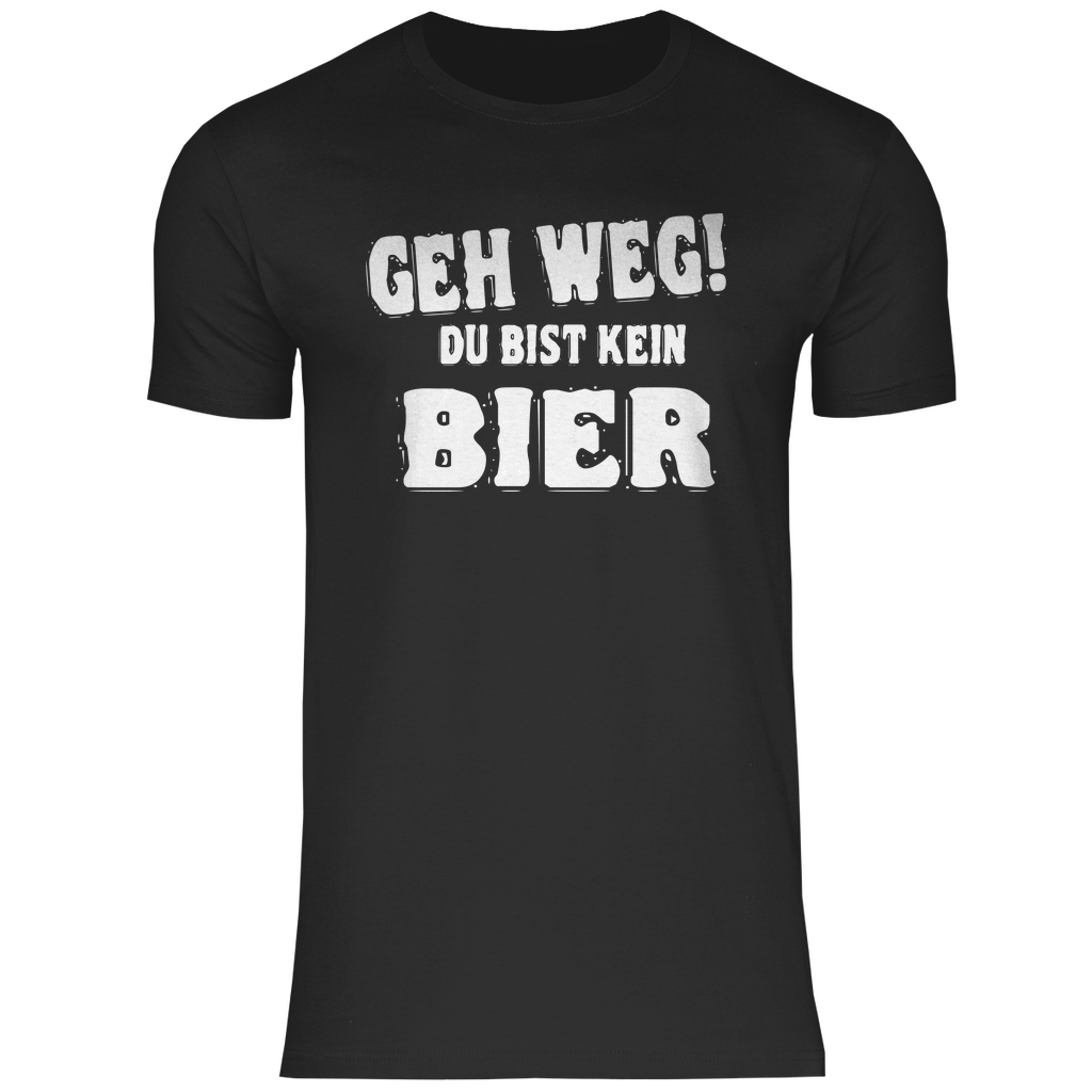 Herren T-Shirt Geh weg
