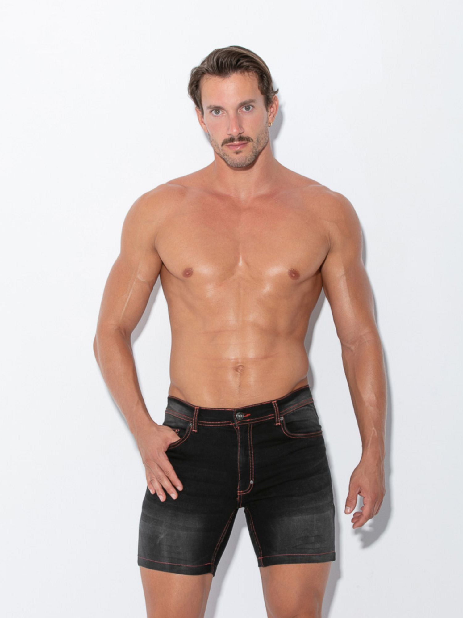 Code 22 STRETCH JEANS 9734s, Kurze Jeans Shorts Code 22 Kleidung & Accessoires:Herren:Herrenmode:Shorts & Bermudas nudosz.myshopify.com