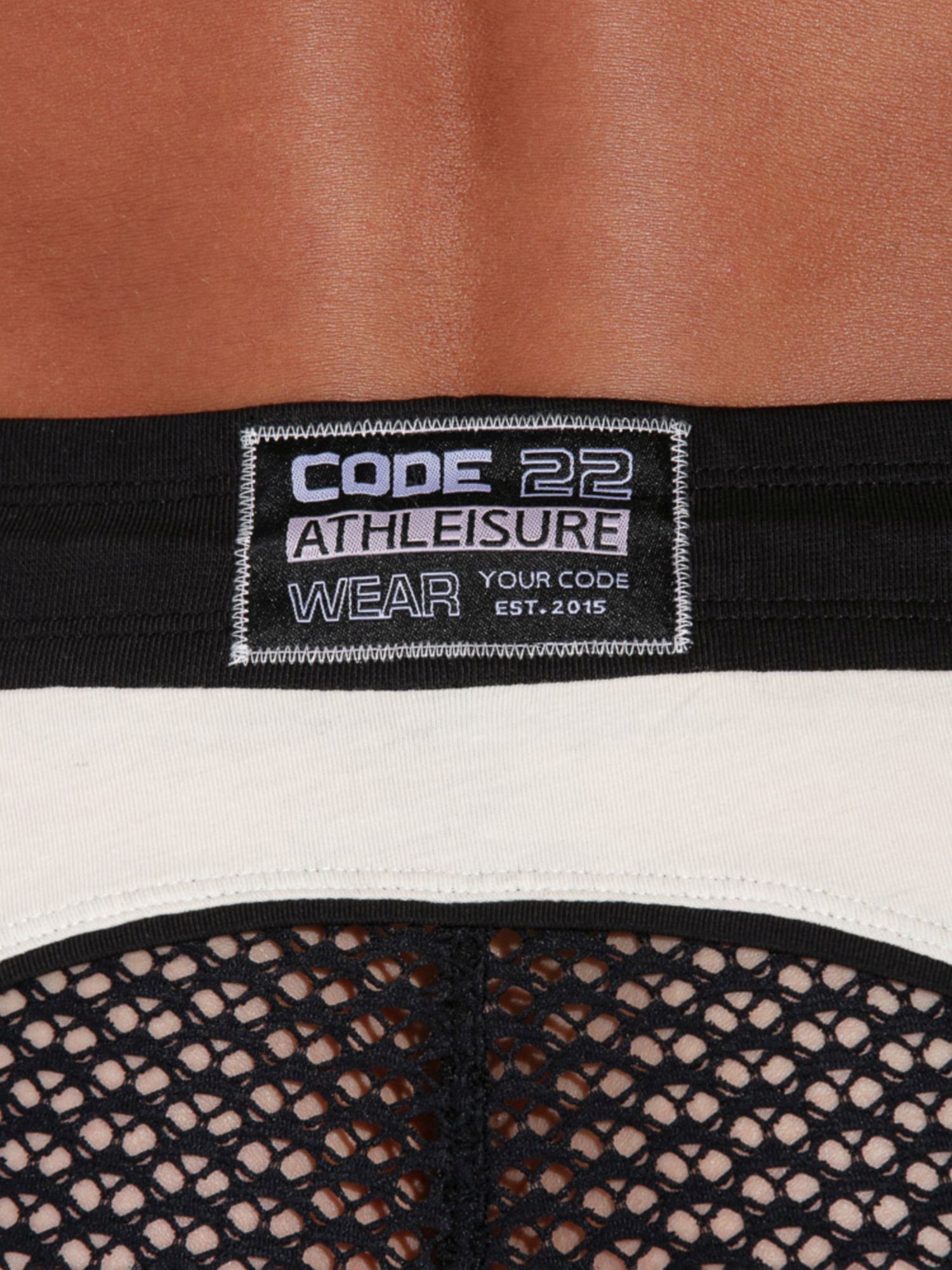 CODE 22 Openwork Mini Short 9736 Code 22 Kleidung & Accessoires:Spezielle Anlässe:Erotik:Herrenunterwäsche nudosz.myshopify.com