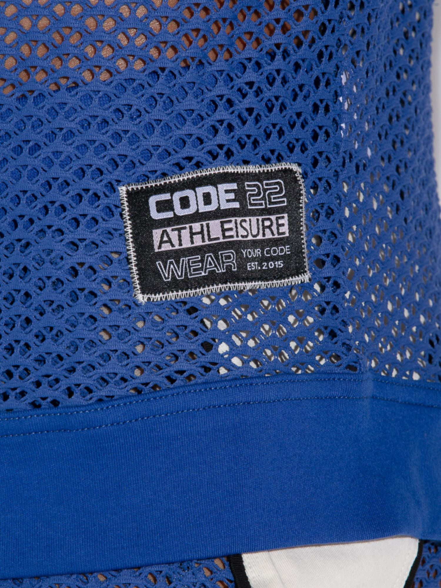 CODE 22 Openwork Jacquard Mesh Club Shirt 9739 Code 22 Kleidung & Accessoires:Herren:Herrenmode:Shirts & Hemden:Freizeithemden & Shirts nudosz.myshopify.com