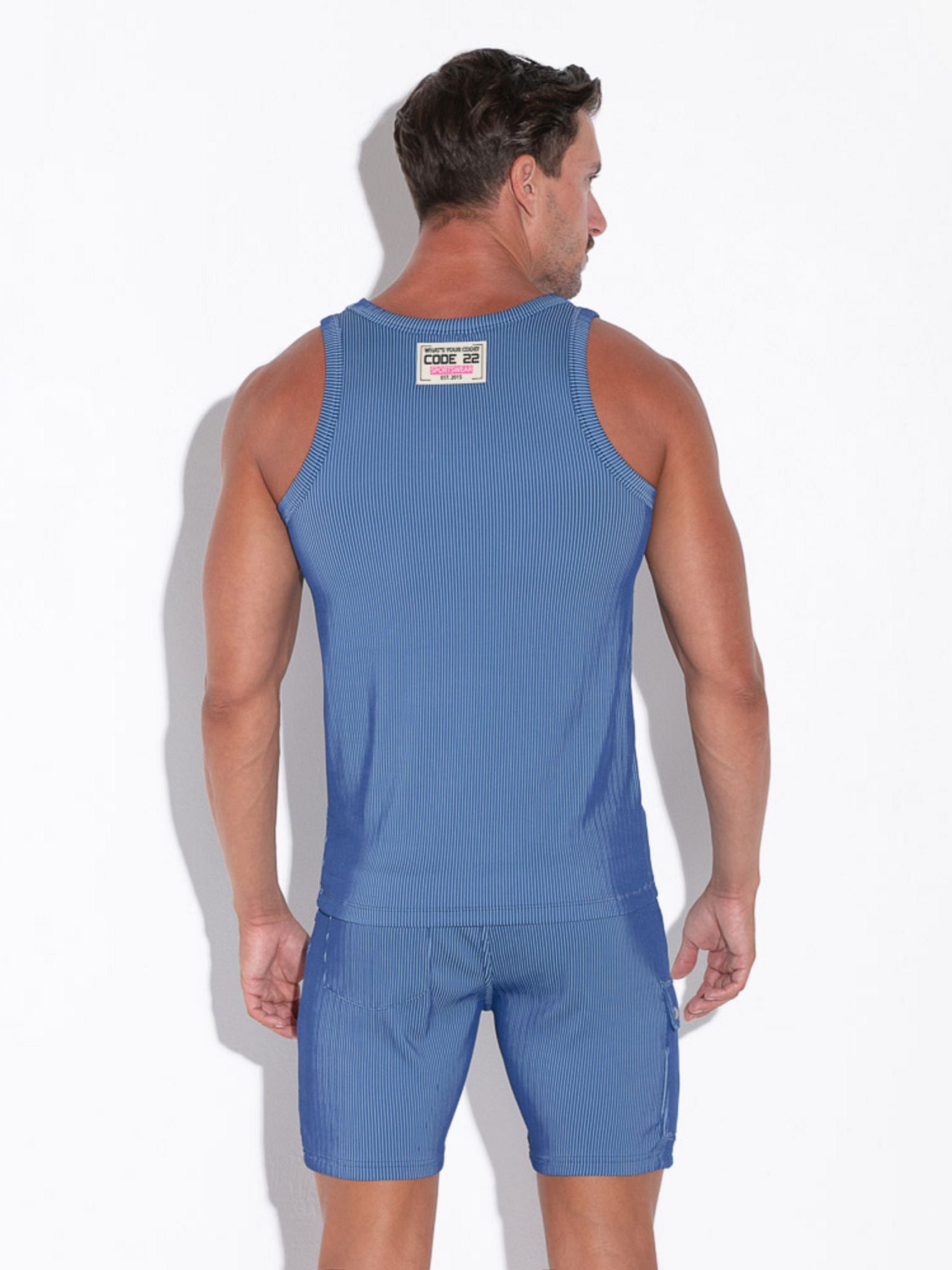 CODE 22  - REFLEX TANKTOP, 9741 Code 22 Kleidung & Accessoires:Herren:Herrenmode:Fitnessmode:Sporttops nudosz.myshopify.com