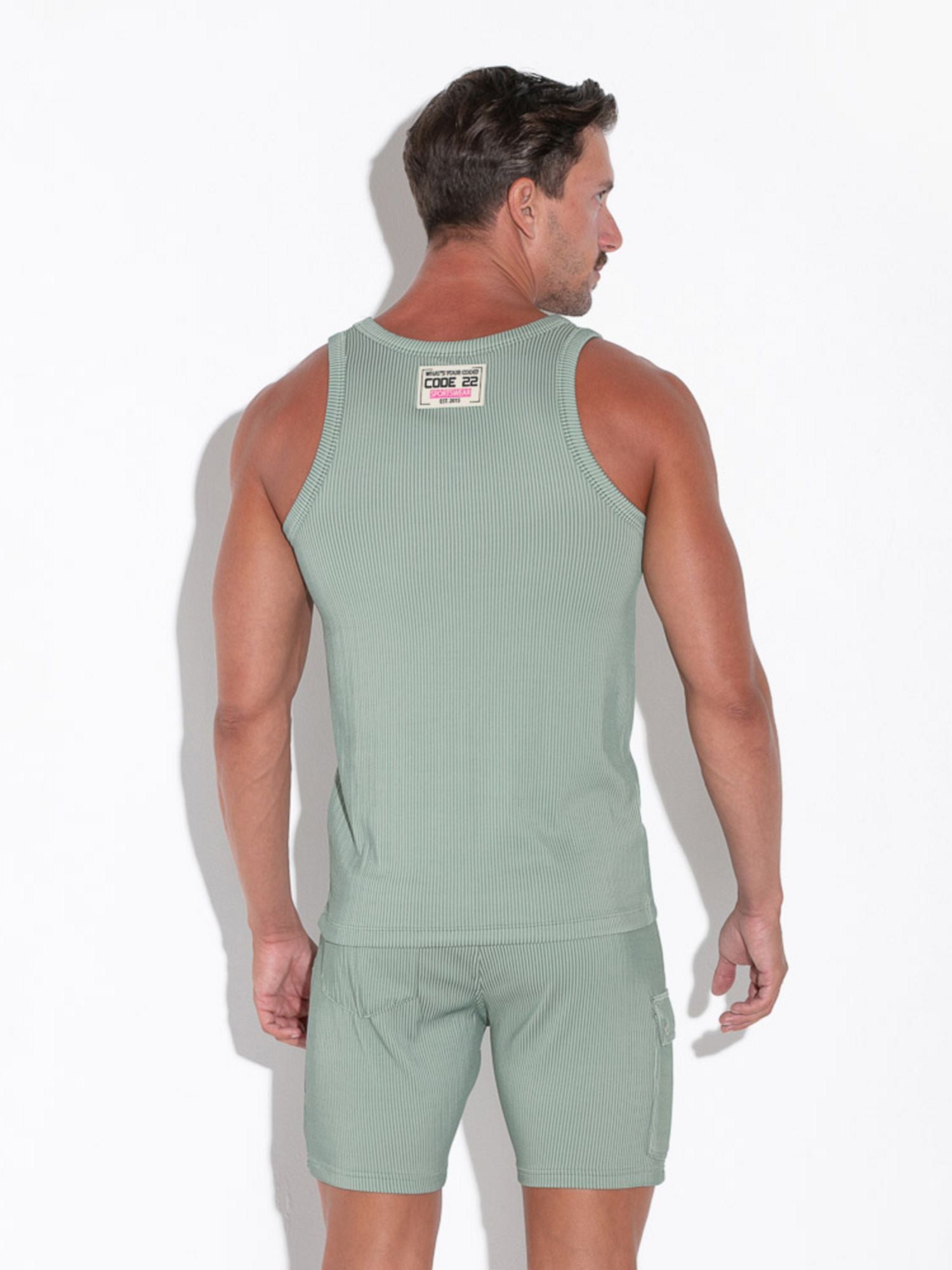 CODE 22  - REFLEX TANKTOP, 9741 Code 22 Kleidung & Accessoires:Herren:Herrenmode:Fitnessmode:Sporttops nudosz.myshopify.com