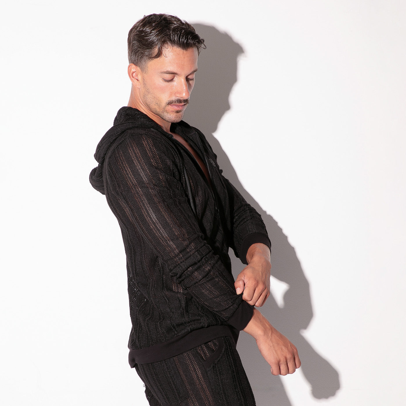 CODE 22 SLEEVLESS HOODY 9767, ärmelloses Kapuzenshirt