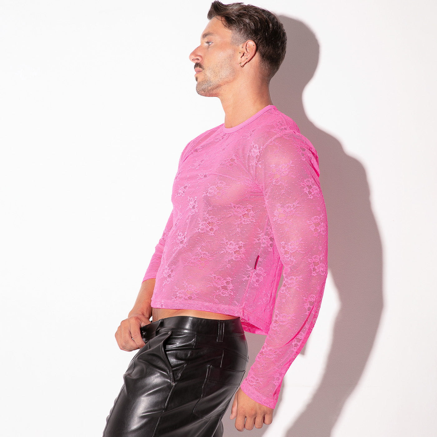 CODE 22 SHEER STRIPE TANKTOP 9632, sleeveless T-shirt