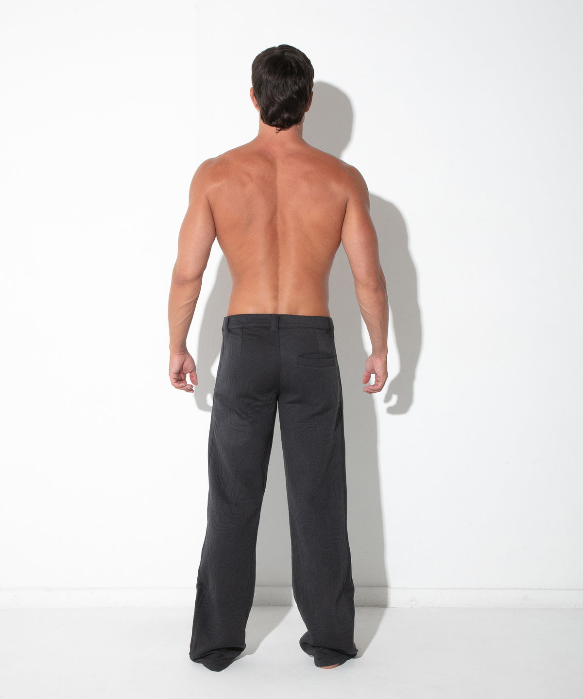 Gesteppte Hose mit Druckknopf-Details 9787 - Code 22 - Shop Deutschland Noodosz