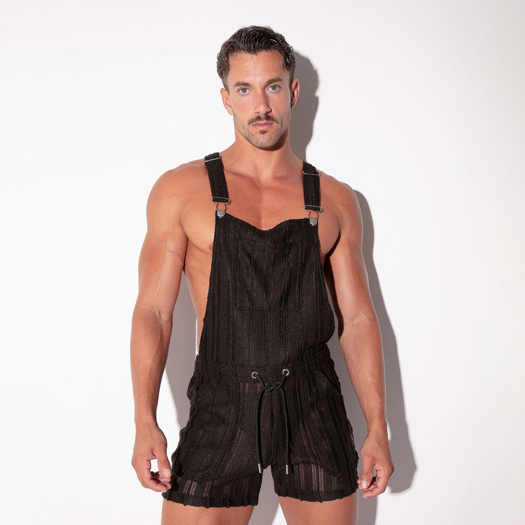 CODE 22 COMBINAISON À RAYURES TRANSPARENTES 9634, body de combinaison 