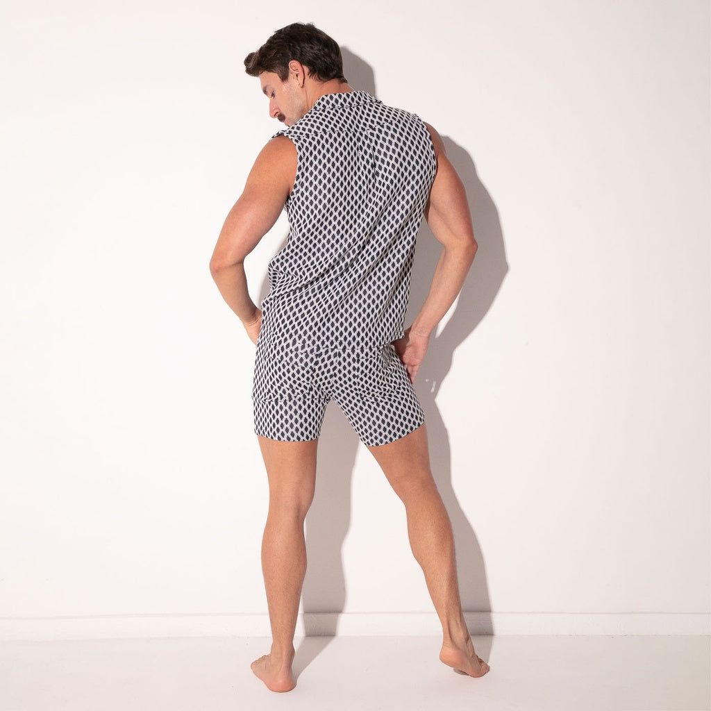 CODE 22 TERRY SHIRT 9729, chemise décontractée en tissu éponge 