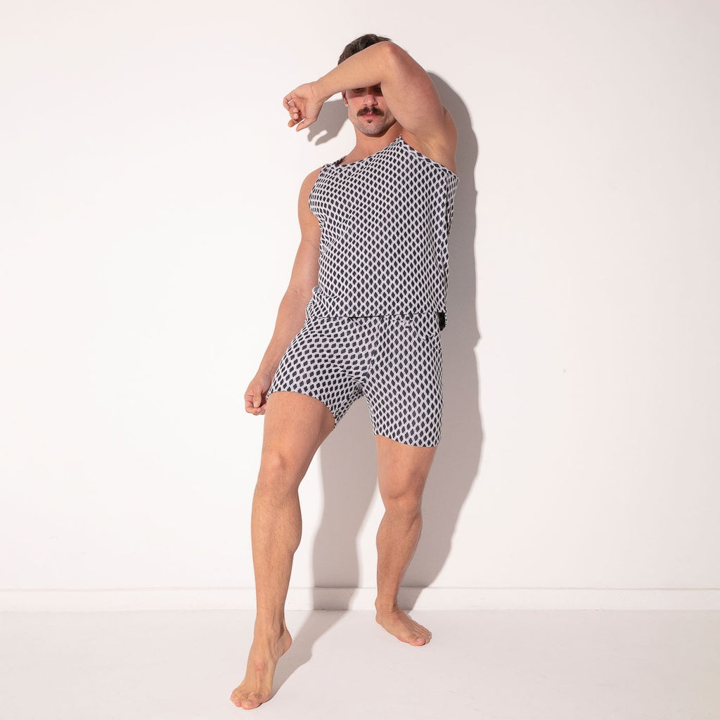 CODE 22 KNITTED TANKTOP, sleeveless knitted shirt - 7002 