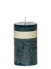 Blockkerze Timber 8x15cm, in mehreren Farben