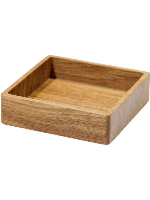 Holzbox für Untersetzer SQUARE, in 2 Ausführungen