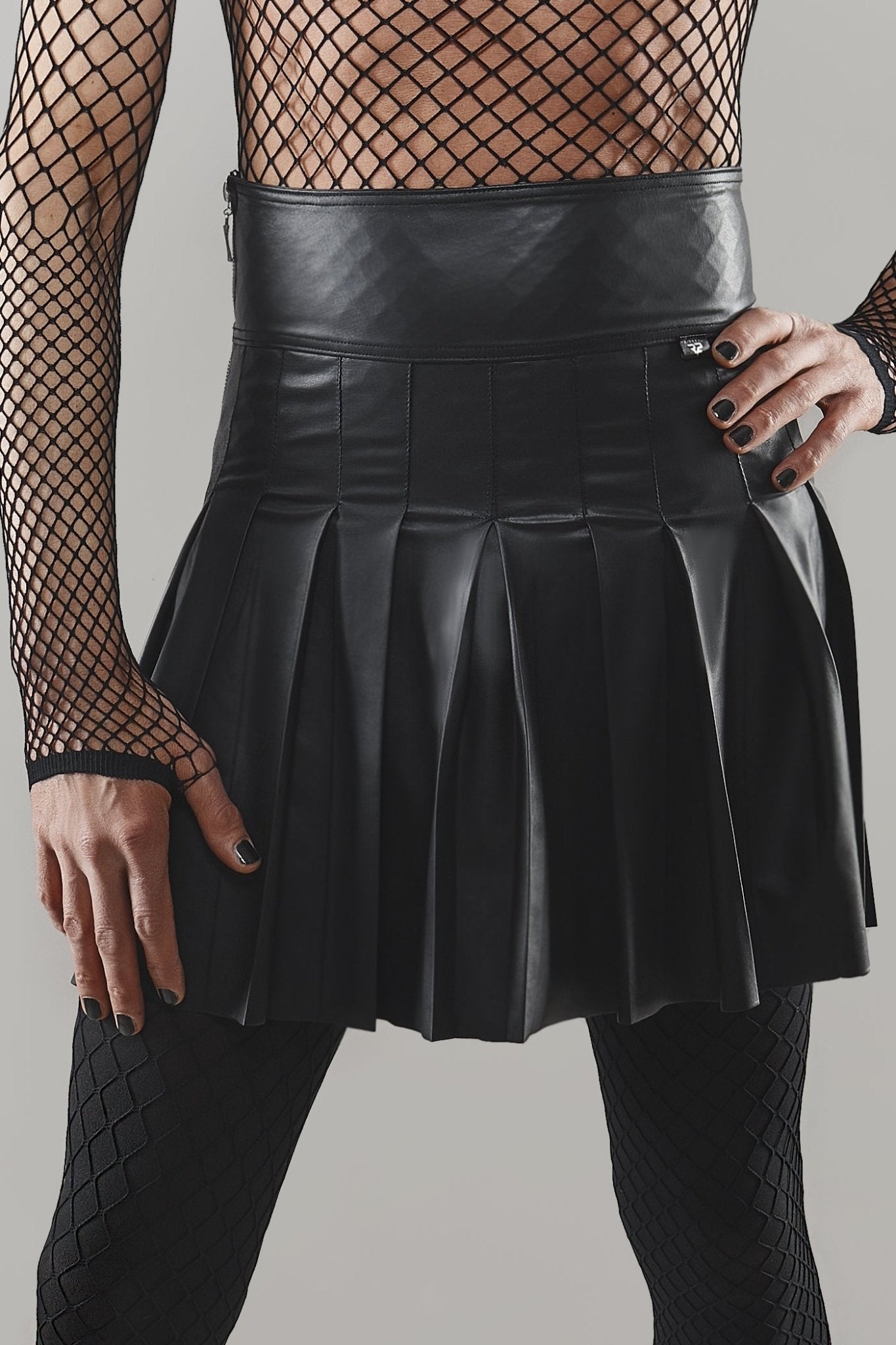 halblanger Rock BOJavier001 schwarz - 2XL - Regnes Fetish Planet - Shop Deutschland Noodosz