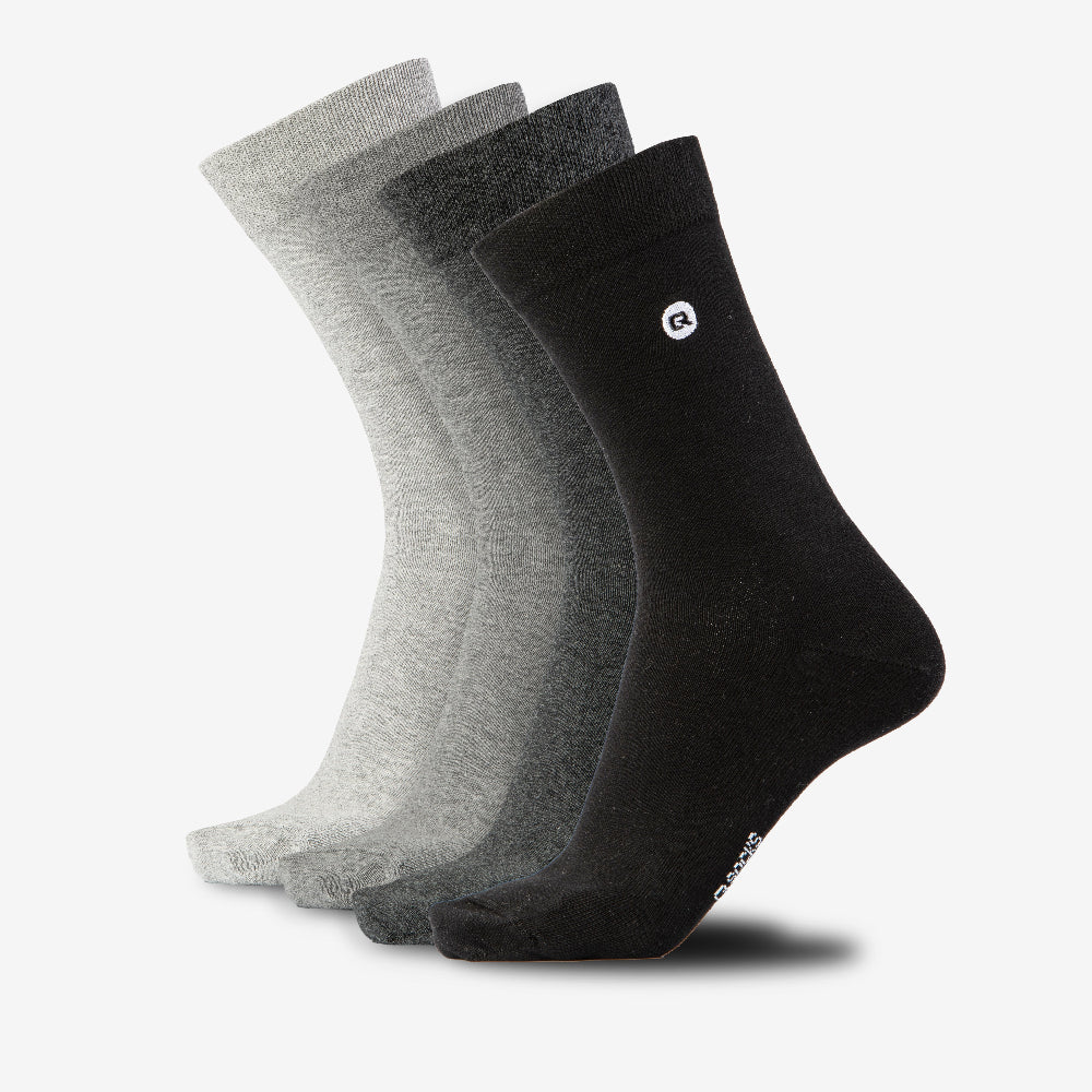 Business Anzug Socken aus Bio-Baumwolle 4X Paar