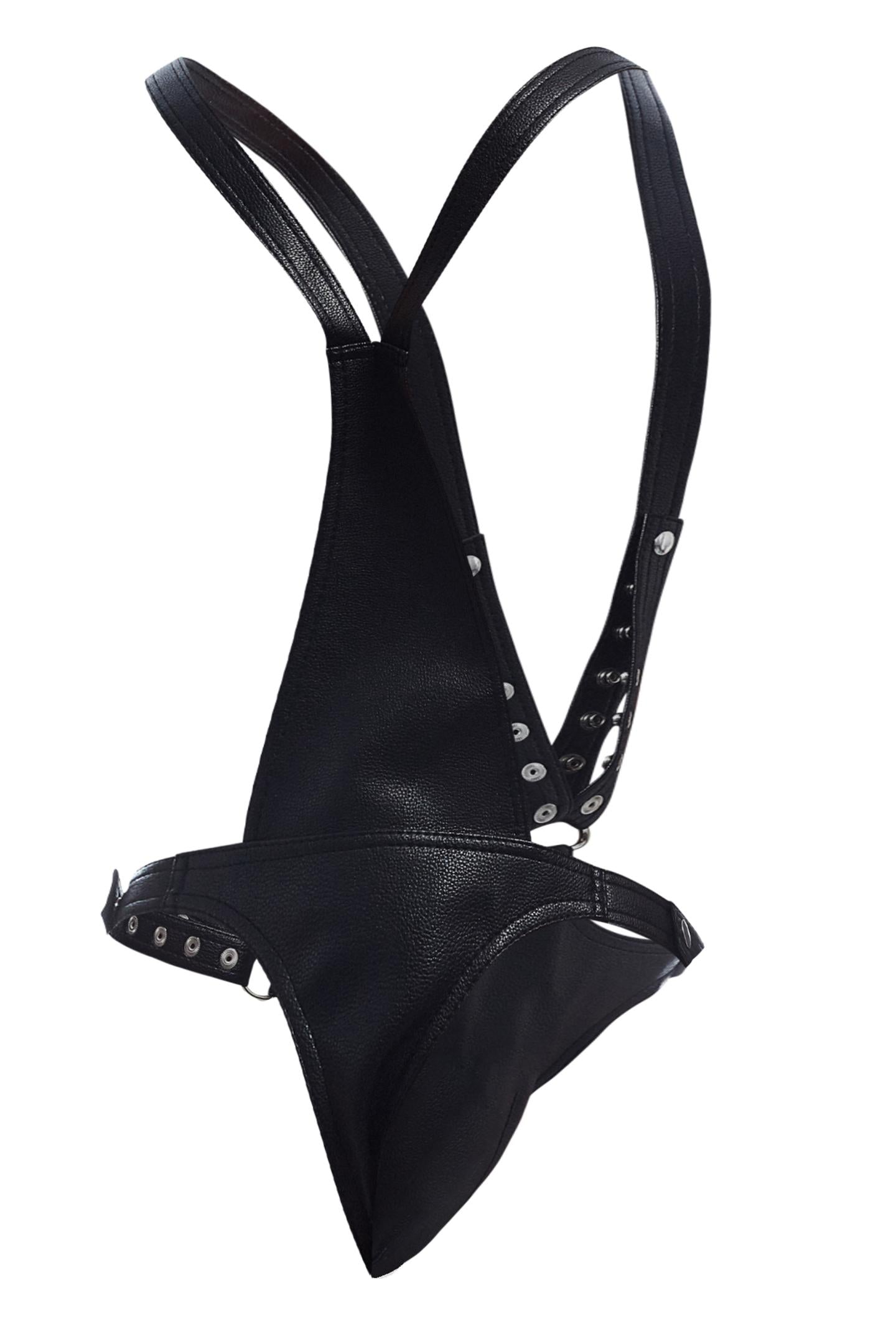 schwarzer Dungeon Body-Harness BL4CK07 - OS-1