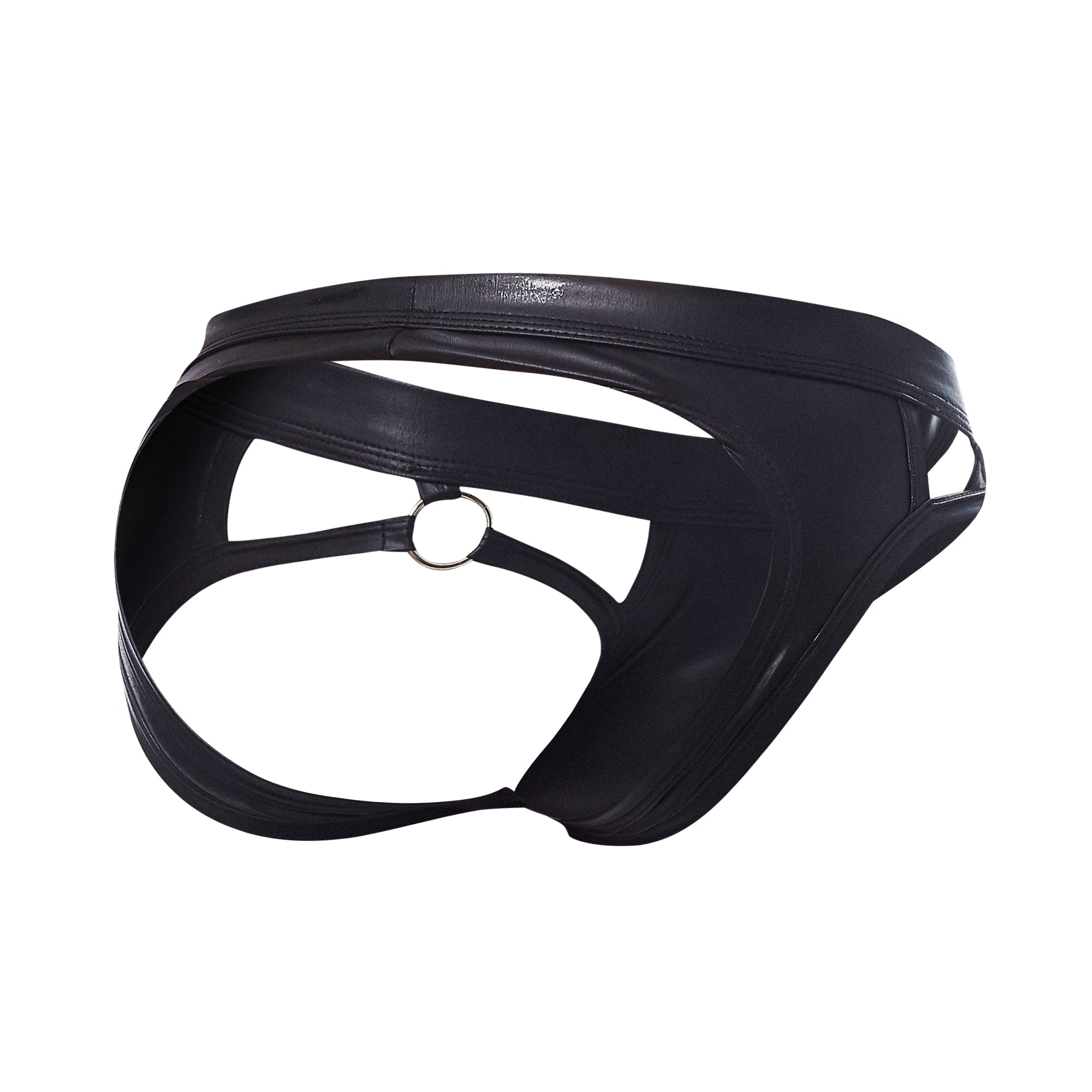 schwarzer Wetlook Jockstrap BL4CK02 - XL