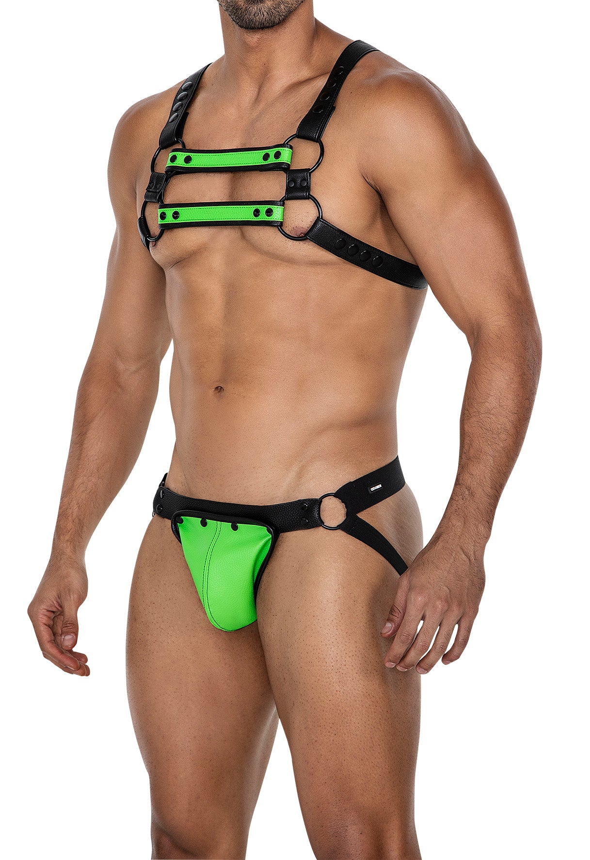 neon green/black Jock Snap - L/XL