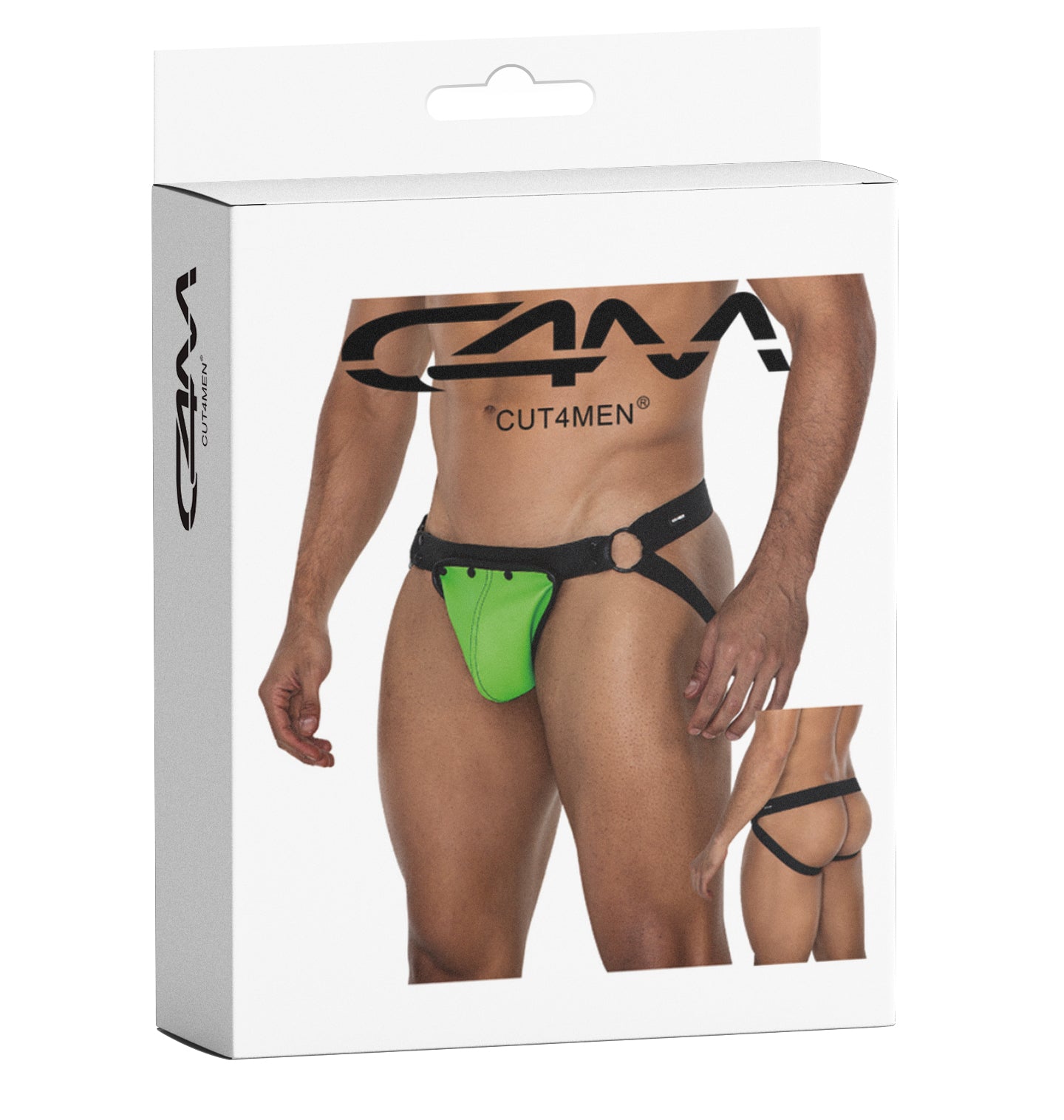 neon green/black Jock Snap - L/XL