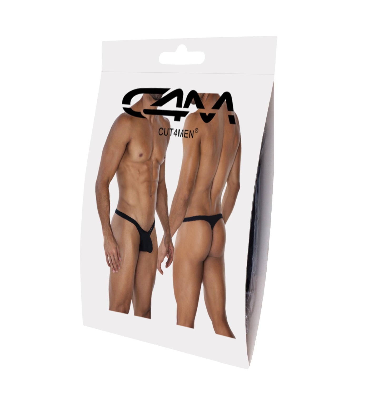 schwarzer Low Rise Bulge String C4MSPXBUL02 - XL - CUT4MEN - Shop Deutschland Noodosz