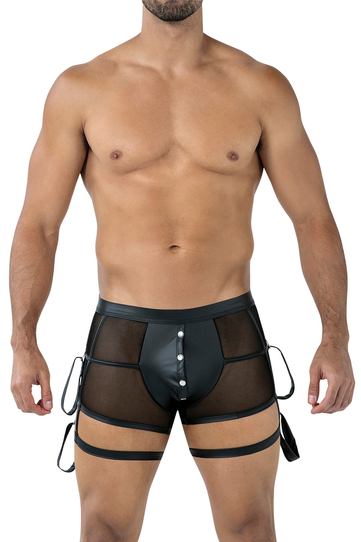schwarzer Prison Shorts C4MRAV107 - XL