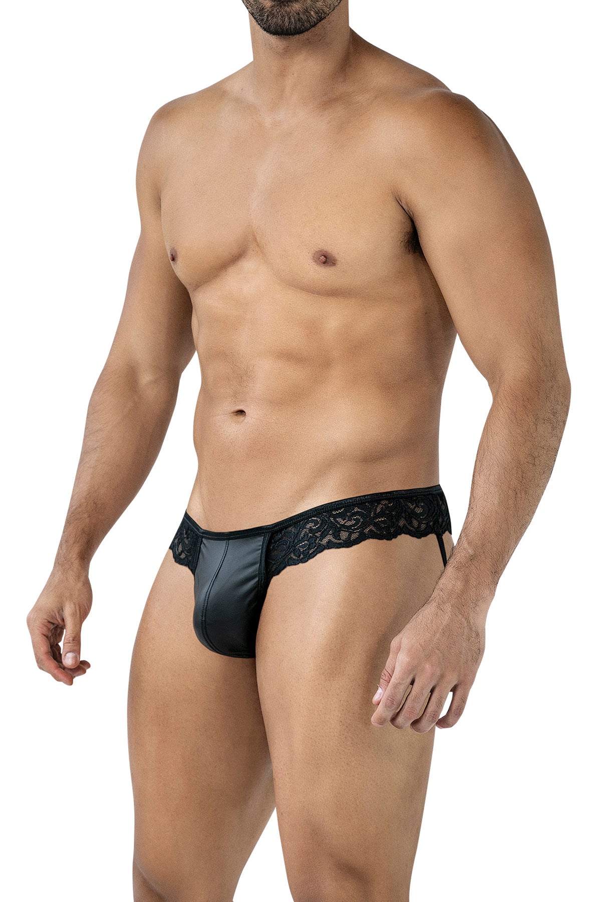 schwarzer Jockstring Spitze RAV104 - XL