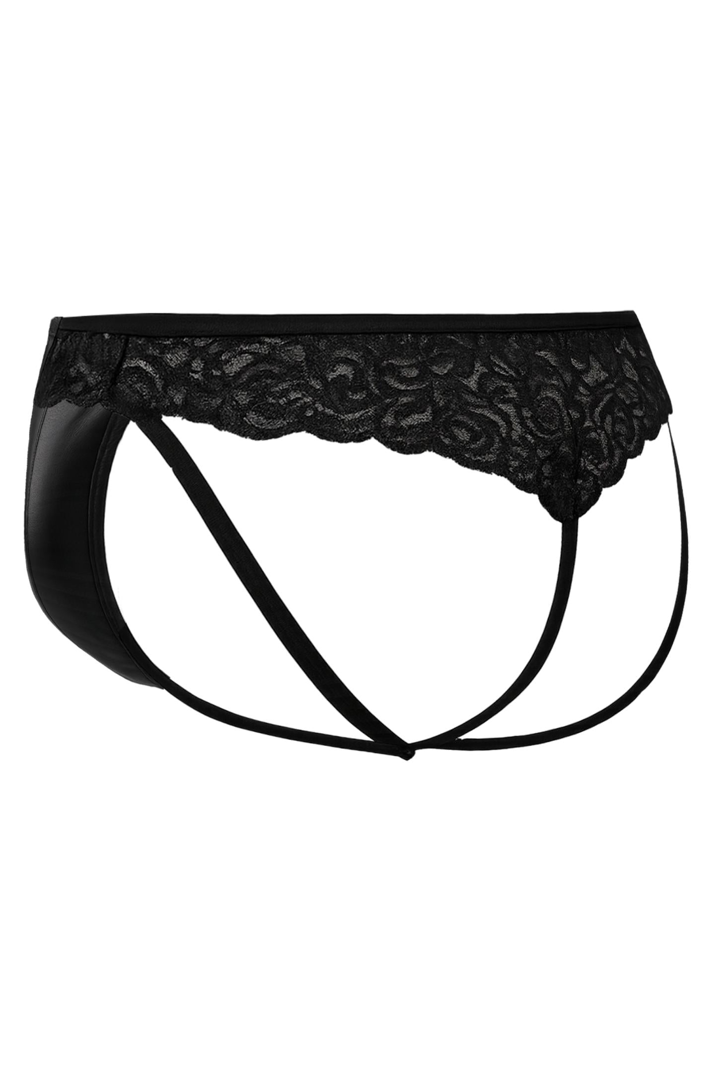schwarzer Jockstring Spitze RAV104 - XL - CUT4MEN - Shop Deutschland Noodosz