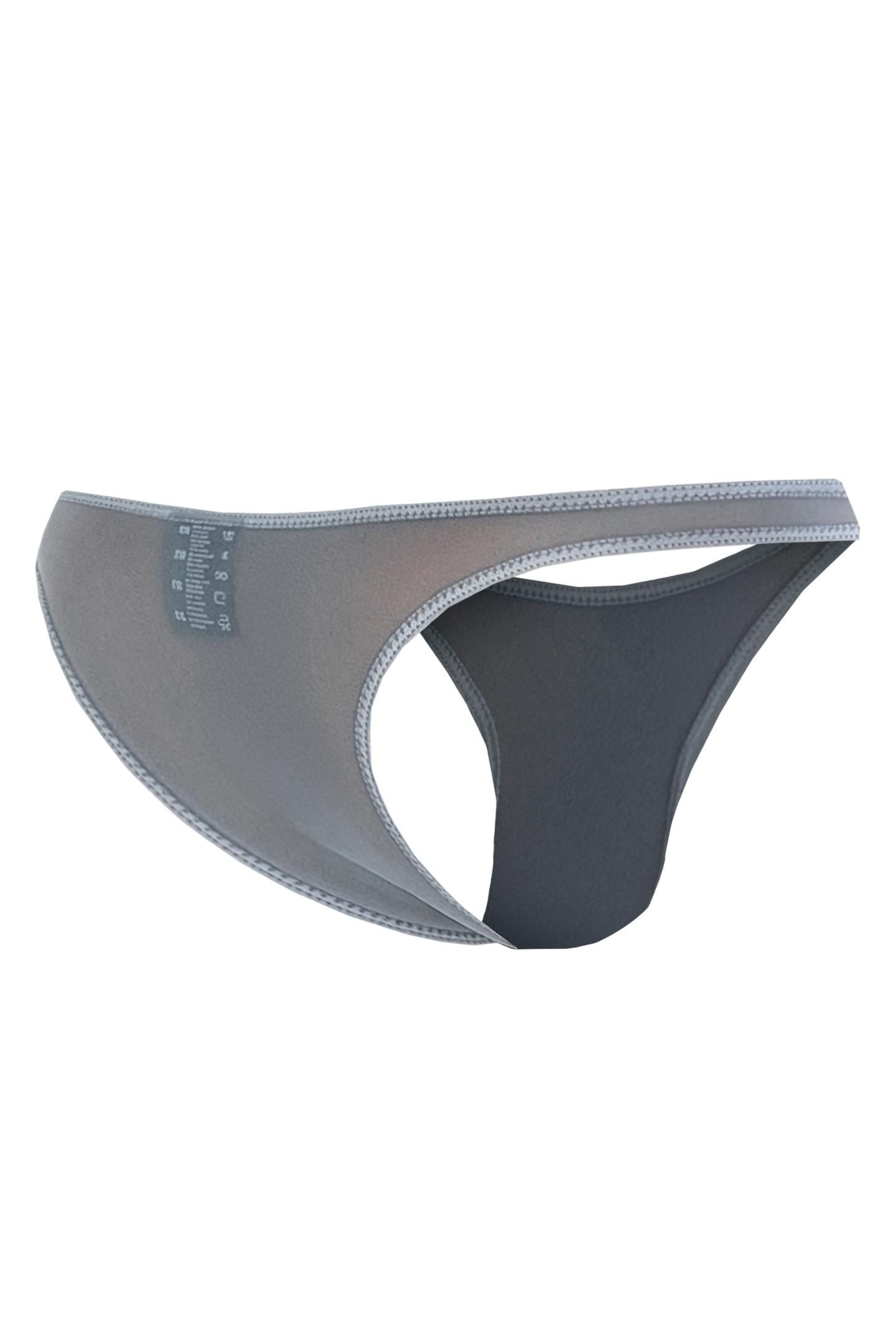 grey Capri Thong Mesh C4MSPX07 - XL