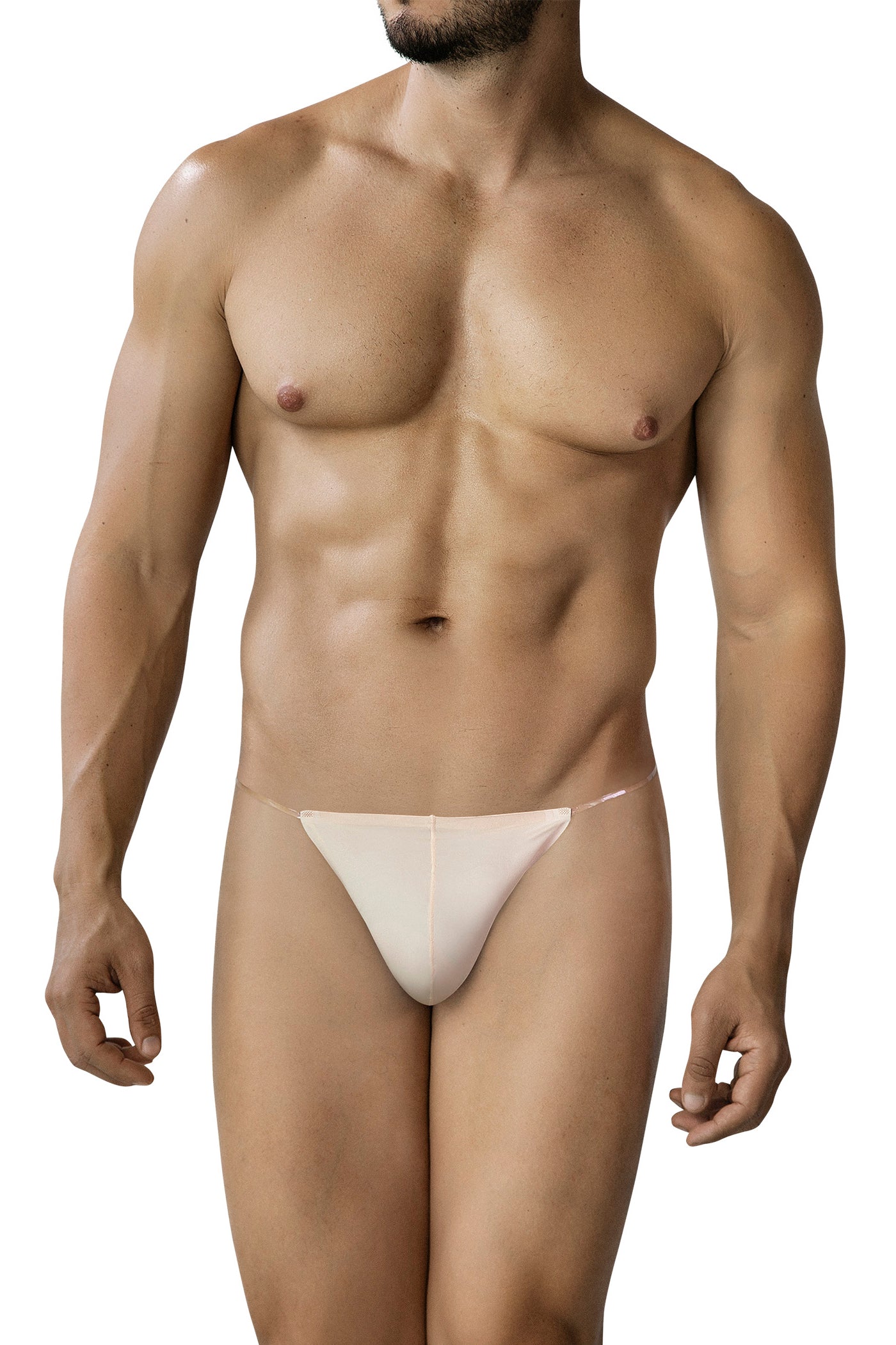 beiger Seamless Thong C4MINV03 - XL