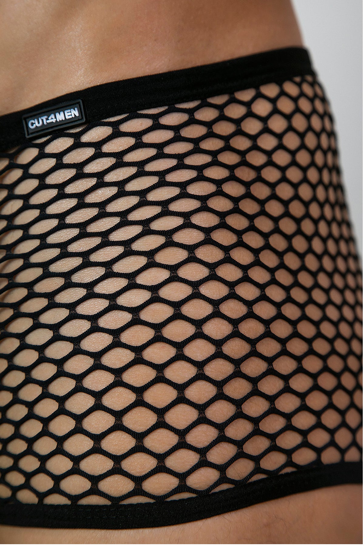 schwarzer Wide Mesh Trunk RAV128 - XL - CUT4MEN - Shop Deutschland Noodosz
