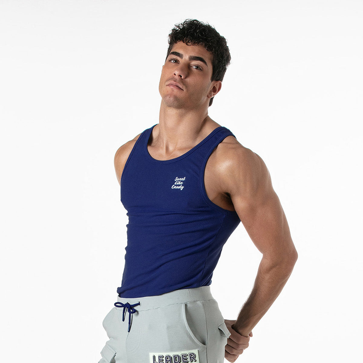 Candy Tanktop Blau-2