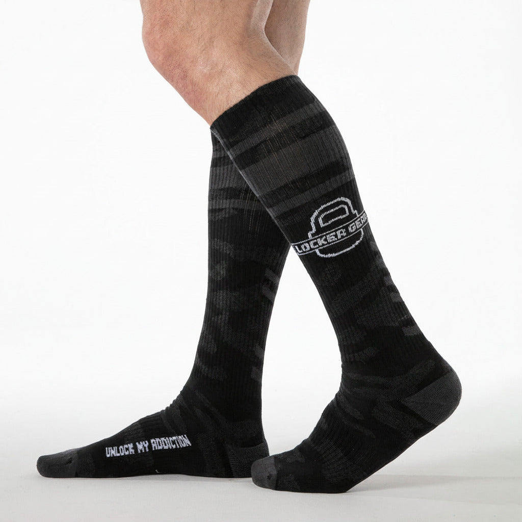 LOCKER GEAR KNEE HIGH SOCKS - LK1101 