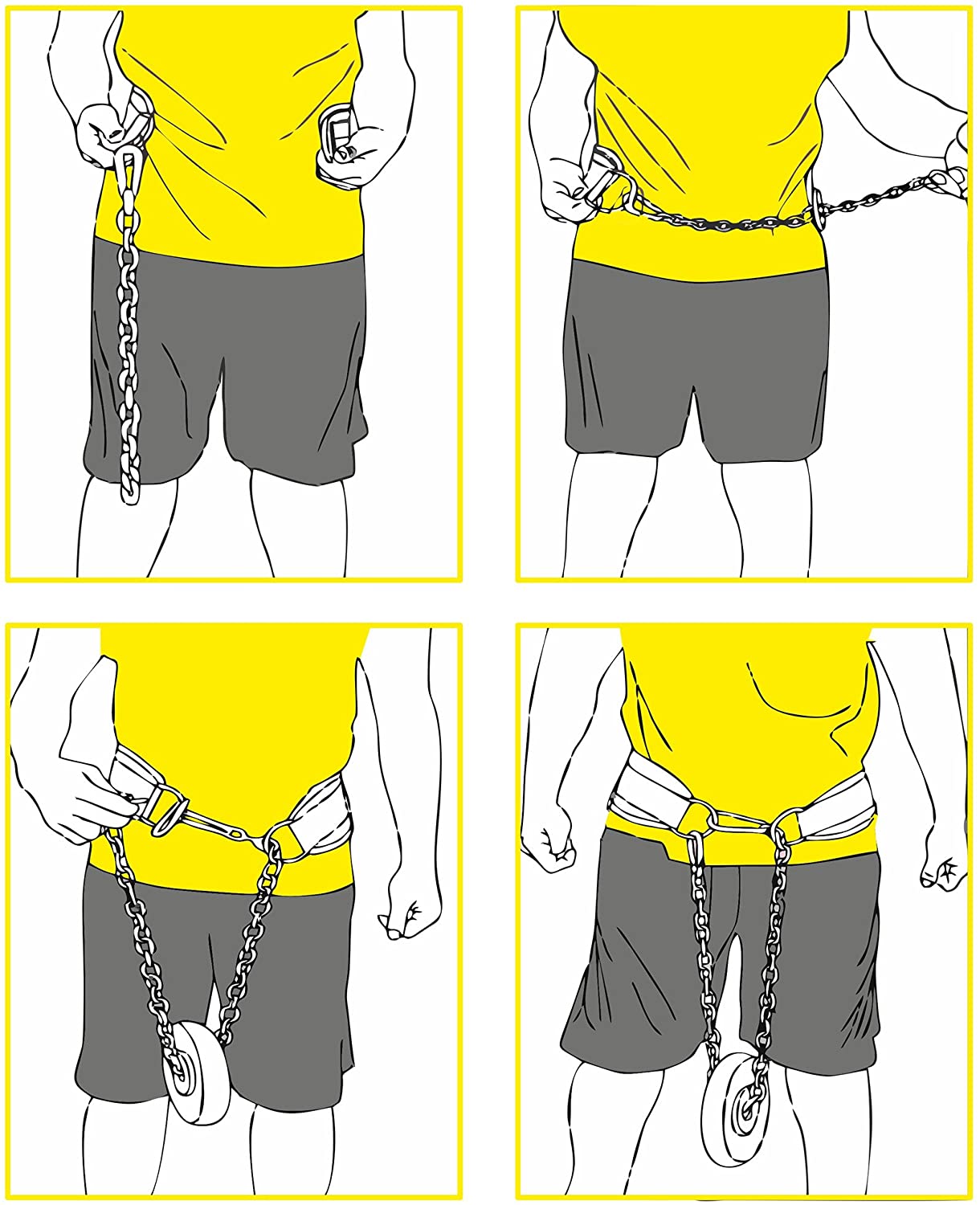 Dip Gürtel Leder - Braun - C.P.Sports - G6