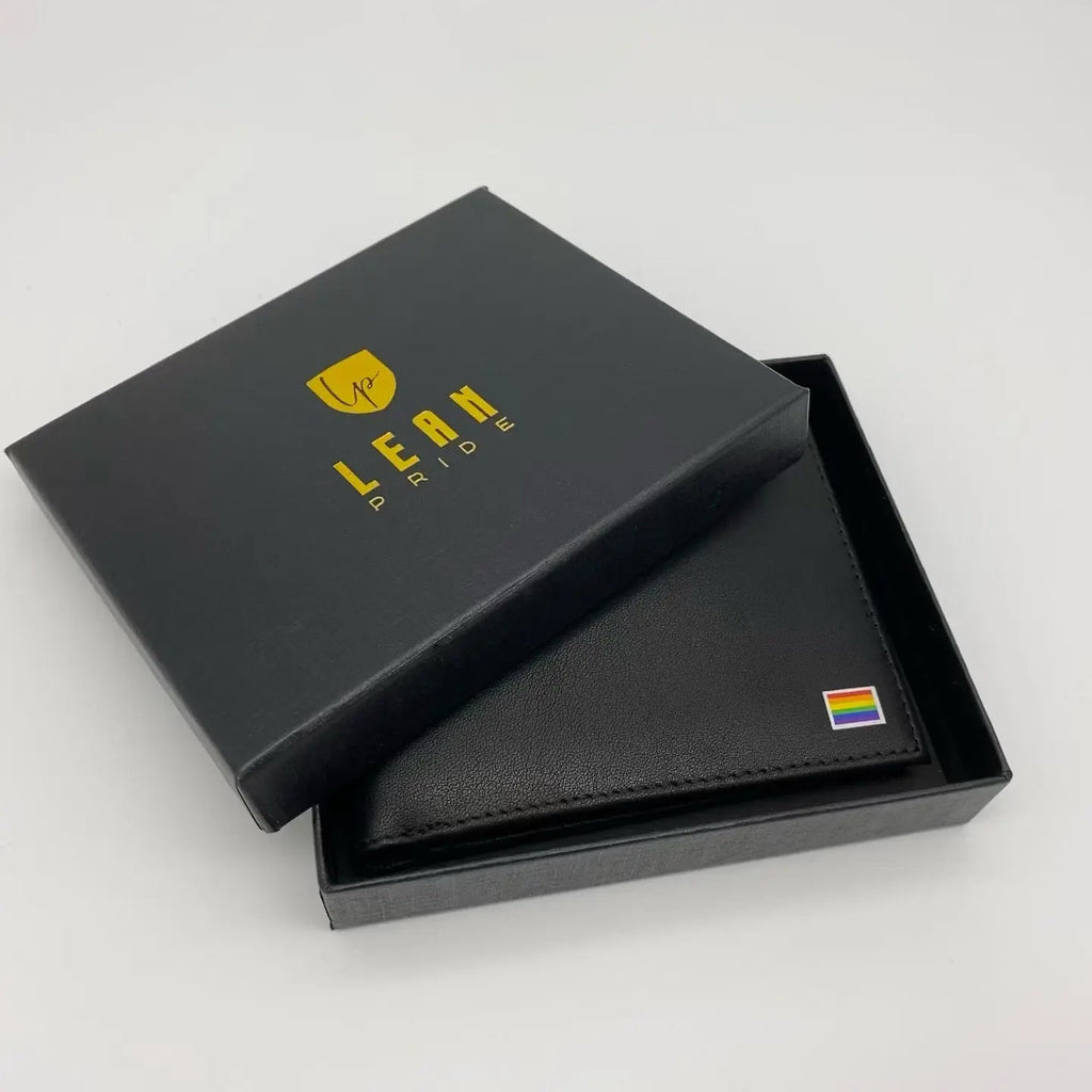 Rainbow Flag Wallet (Genuine Leather)