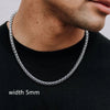 Rope Cuban chain - Stylish necklace for men