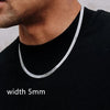 Rope Cuban chain - Stylish necklace for men