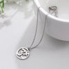 Unif Buddhism Hindu Yoga Om Aum Necklace - Supernatural Talisman Made of Stainless Steel